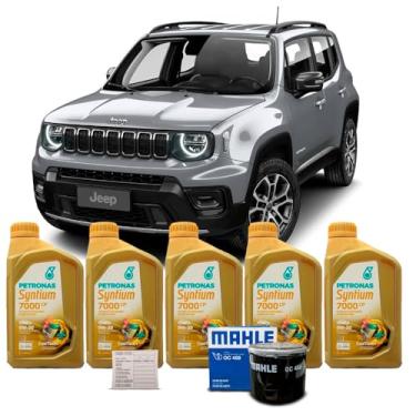 Imagem de Kit Troca de Oleo 0w30 e Filtro Renegade 1.3 2022 a 2024