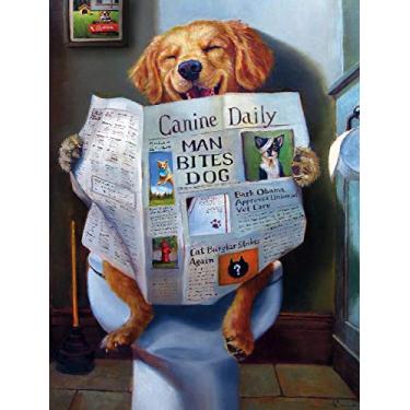 Imagem de Buffalo Games - Dog Gone Funny - 750 Piece Jigsaw Puzzle Multicolor, 24"L X 18"W