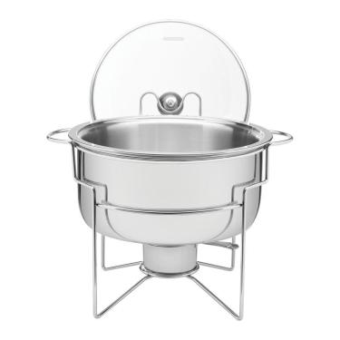 Imagem de Rechaud Banho-maria Tramontina Em Aço Inox 7 L Com Fogareiro