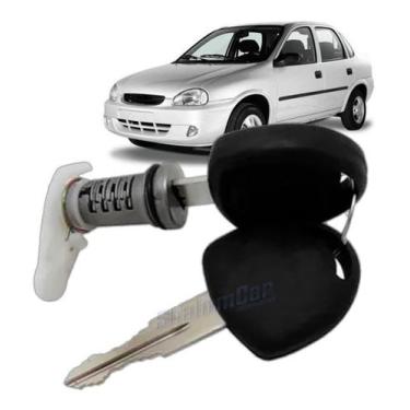 Imagem de Cilindro Miolo Porta Dianteira Corsa Classic Todos Esquerdo - SHALOMCA