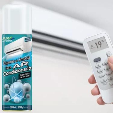 Imagem de Spray Espuma Limpeza de Ar Condicionado Ar Da Terra Íons-Prata Sem Che