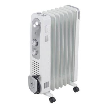 Imagem de Aquecedor A Oleo Equation Branco Com 3 Potencias 1500w 110v, Branco, 1