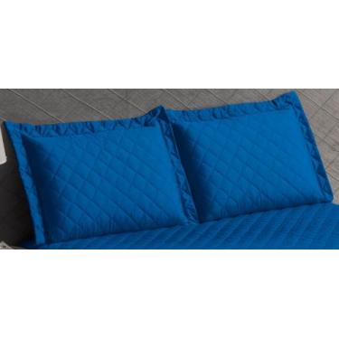 Imagem de Kit 2 Porta Travesseiros Matelado Microfibra Capa  - Mercedes Variedad
