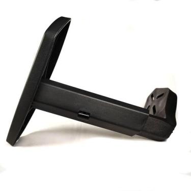 Imagem de Par De Braços T Regulavel Ergonômico Polipropileno Preto - Mrplast