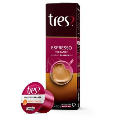 Imagem de Café Vibrante (Intensidade 7) 10 Cápsulas Três Corações - Tres
