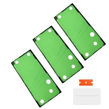 Imagem de [Pacote com 3 fitas] Capa traseira pré-cortada s22 Ultra Adesiva para Galaxy S22, Peças adesivas para capa traseira para Samsung Galaxy S22 Ultra 5G S908 6,8 polegadas