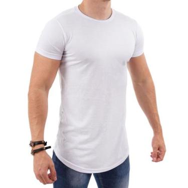 Imagem de kit 3 Camisetas Camisa Masculina Long Line Oversized Swag Top Super Co