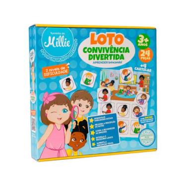 Imagem de Jogo Loto Convivência Divertida Turminha da Millie