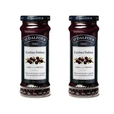 Imagem de Kit 2 Geleia Importada St Dalfour Cereja 284 Gramas - St. Dalfour