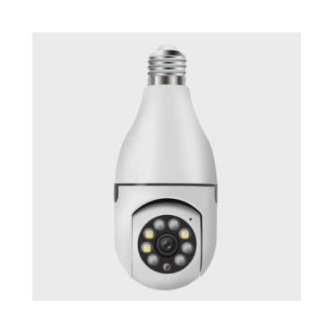 Imagem de Câmera Segurança IP Lâmpada Wifi Full Hd Visão Noturna - Jortan