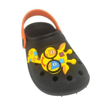 Imagem de Babuche chinelo sandália menino - BiLe Shoes, Preto, 19/20