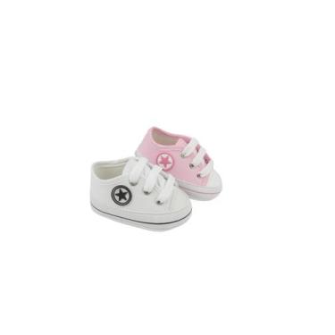 Imagem de Kit Com 2 Pares Sapatinho De Bebê Para Recém Nascido Direto Da Fabrica