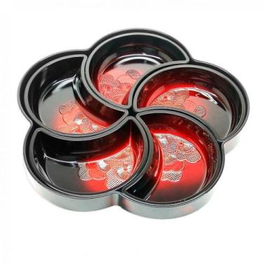 Imagem de Petisqueira Giratoria com Cinco Cavidades Removiveis  Nihon Shikko 