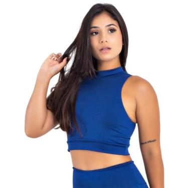 Imagem de Top Fitness Suplex Feminino Sports & Academia com Gola  MAG900 - Dakot