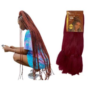 Imagem de Cabelo Super Jumbo African Beauty 400 Gr Box Braids, [BUG]