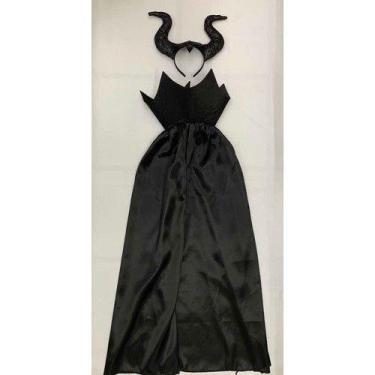 Imagem de Kit Acessório Fantasia Malevola Capa E Tiara - ga