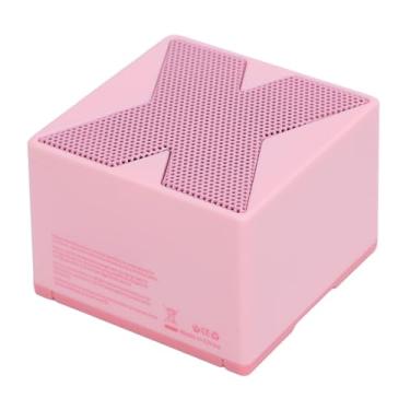 Imagem de Mini Alto-falante Bluetooth, Alto-falante Portátil Sem Fio Estéreo HiFi à Prova D'água IP54 para Monitor de Mesa, Laptop, Tablet, Telefone, Interconexão de Suporte (Rosa)