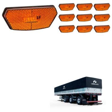 Imagem de 10 Lanterna Diamante Librelato LED Âmbar Saída Fios - DW Componentes