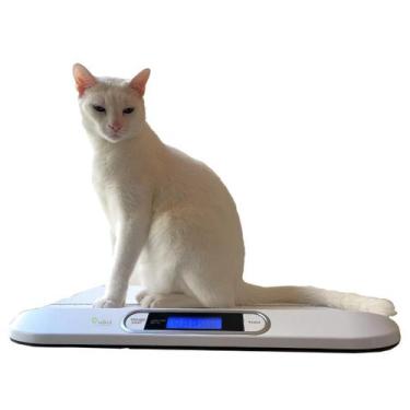 Imagem de Balança Digital Para Pesar Gatos E Pets Até 20kg Monitore seu pet! - W