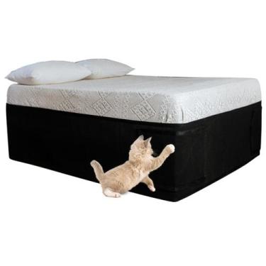 Imagem de Protetor Arranhador Cama Box Para Gatos - Au Au Miau Company, PRETO, C