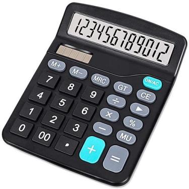 Imagem de Calculadora De Mesa Escritório Display 12 Dígitos - AG9377 - ds