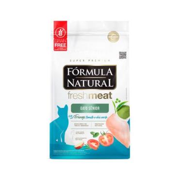 Imagem de Ração Fórmula Natural FreshMeat Sênior para Gatos Sabor Frango 1kg - F