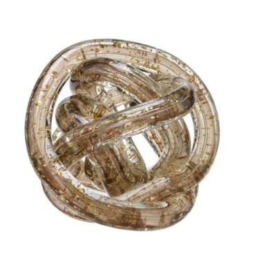 Imagem de Escultura no decorativo ambar e dourado - Espressione