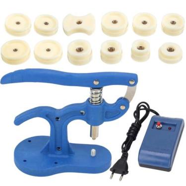 Imagem de Kit ferramentas manutenção relógios prensa + desmagnetizador - SWG