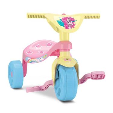 Imagem de Triciclo Infantil Princesa Unicornio Fofo Menina Até 25kg  - Samba Toy