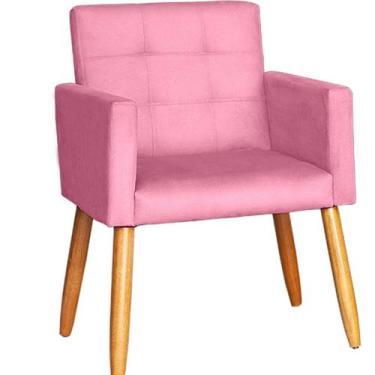 Imagem de Poltrona Decorativa Cadeira Escritório Recepção Sala de estar  - MOBLA