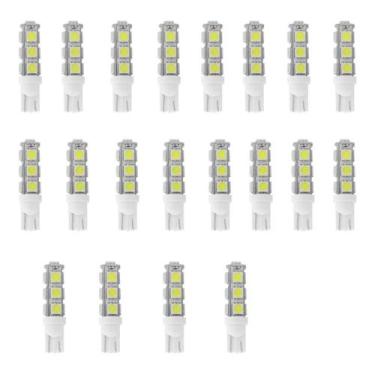 Imagem de Kit 20 Lâmpadas Tiger Pingão T10 - 13 Leds - Tiger Auto