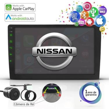 Imagem de Central Multimidia 9 Pol Apple Carplay Android Auto Bt Nissan - First 