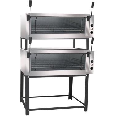 Imagem de Forno Venâncio Industrial Elétrico Roma Inox Duplo FERIDI90 FERIDS90 220V FERIDI90FERIDS90