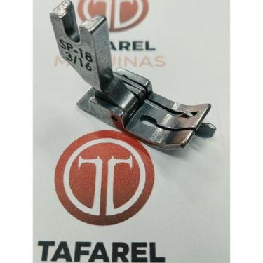 Imagem de calcador reta industrial SP18 várias medidas guia  direito - Tafarel M