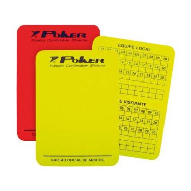 Imagem de Cartão de Árbitro de Futebol Poker 08057AVU