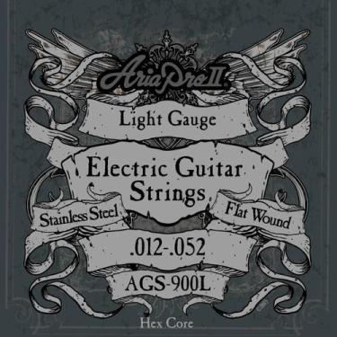 Imagem de Encordoamento para Guitarra Leve FLATW .011 AGS900L Aria PRO II