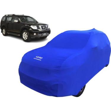 Imagem de Capa Cobrir Carro Suv Nissan Pathfinder Tecido Helanca Lycra - Mz, Azu