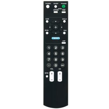 Imagem de Controle remoto de substituição de televisão RM-YD021 compatível com Sony Bravia M-Series LCD HDTV KDL-37M3000 KDL-26M3000 KDL-32M3000 TV LCD digital KDL-32ML130 KDL-26ML130 KDL37M3000 KDL26M3000
