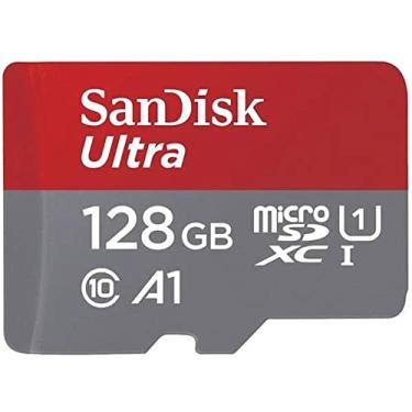 Imagem de SanDisk Ultra 128GB microSDXC UHS-I, 140MB/s R, cartão de memória, garantia de 10 Y, para smartphones