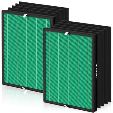 Imagem de FCFMY 2 pacotes 150 True HEPA conjunto de filtros de substituição para purificador de ar Coway Airmega 150 com 8 filtros de carbono ativado, número de peça AP-1019C-FP