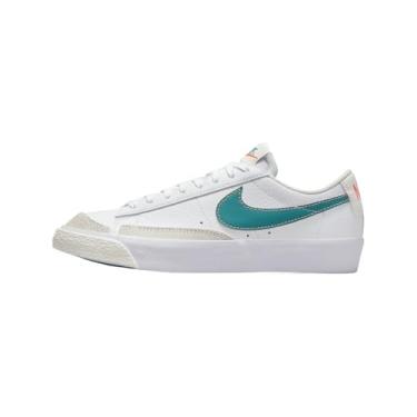 Imagem de Nike Blazer Low '77 Tênis infantil grande (DA4074-122, branco/água-marinha), Branco/Branco/Branco Summit/Água-marinha, 20