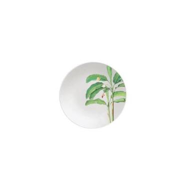 Imagem de Prato Sobremesa Tramontina Graziela Em Porcelana Decorada 19 Cm Tramon