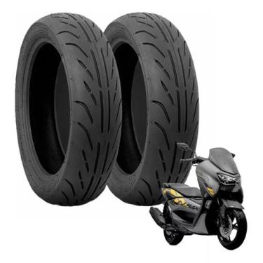 Imagem de Par Pneu Nmax 160 Sundown Future 125 110/70-13 + 130/70-13 Bellatrix T