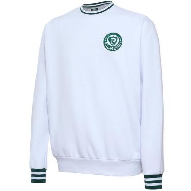 Imagem de Blusa Moletom Palmeiras Retrô 1973 Branca Masculina-Masculino
