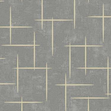 Imagem de Papel De Parede Bobinex Essencial Geométrico Cinza 4312