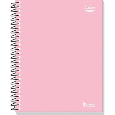 Imagem de Caderno 10X1 Capa Dura Neutro Rosa 200 Folhas Pacote Com 04-100252