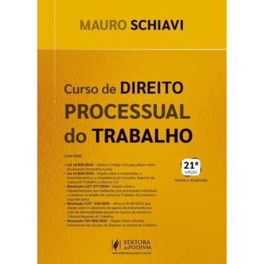 Imagem de Curso De Direito Processual Do Trabalho - 2025