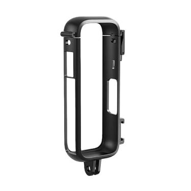 Imagem de DCH Gaiola de coelho para câmera esportiva para sapatos frios Insta 360 x 4 de plástico capa protetora antiqueda acessórios de suporte de proteção