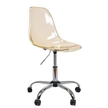 Imagem de CADEIRA EAMES OFFICE CROMADO CX 1 - PC AMBAR