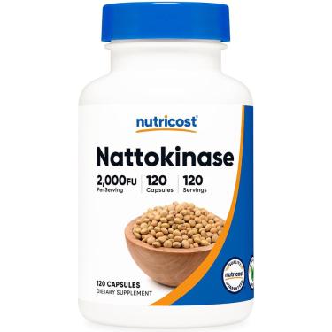 Imagem de Natoquinase Nattokinase 2.000 fu 120 Caps Nutricost